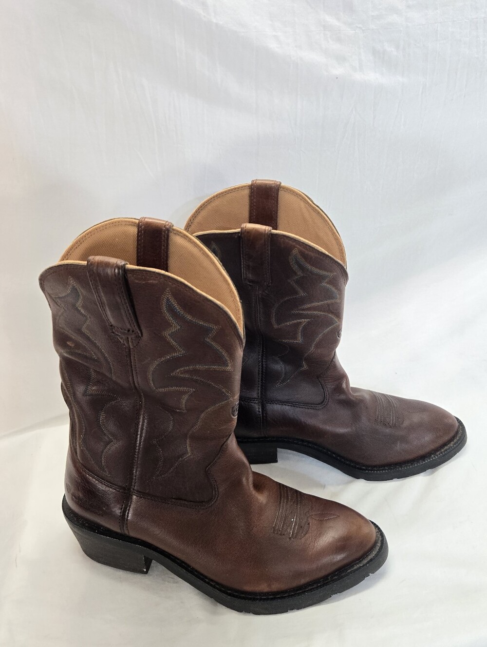 ARIAT HERITAGE Men's Size 12EE Brown Leather Western Boots